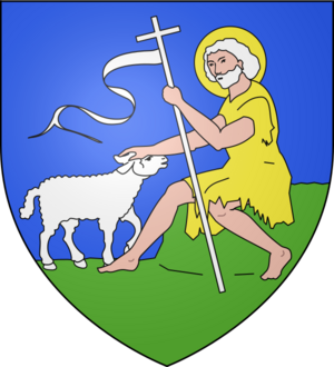Blason ville fr Saint-Jeannet (Alpes-Maritimes)