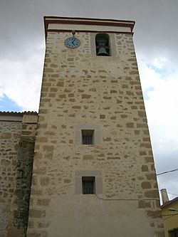 Bonete Albacete Spain torre de la iglesia church tower.jpg