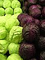 Cabbages Green and Purple 2120px