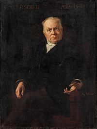 Caspar Ritter - Portrait Kuno Fischer, 1898