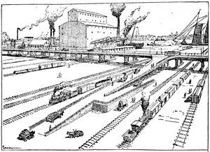 Chelsea Bridge viaduct drawing, August 1894
