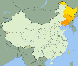 China Jehol biota map
