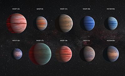 Clear to cloudy hot Jupiters