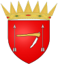 Coat of arms granted to the Mwenemutapa in 1569 by the King of Portugal. of Kingdom of Mutapa