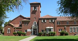 Colusa 1926 high school N end 1