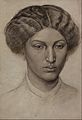 Dante Gabriel Rossetti - Head of a Young Woman (Mrs. Eaton?) - Google Art Project