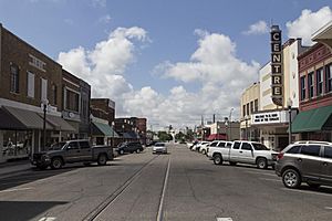 Downtown El Reno Oklahoma 5-31-2014