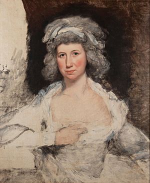 Elizabeth Powel by Joseph Wright, c. 1793