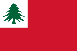 Ensign of New England (pine only).svg