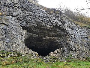 Entrance to Thirst House Cave at Deep Dale