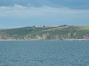 Fort Tregantle from the sea Geograph 294444 b4efa317