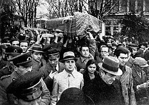 Funeral of Mehmet Akif Ersoy