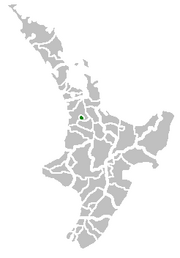 Location of the Hamilton Territorial Authority