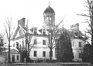 Hampton Mansion in 1861