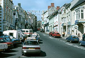 Haverfordwest Main Street South Wales
