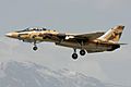 Iranian AF F-14 Tomcat landing at Mehrabad