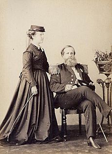 Isabel e Pedro II 1870