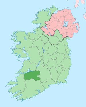 Location of County Limerick