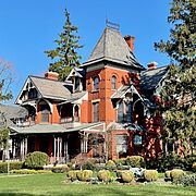 J. Harper Smith Mansion, Somerville, NJ - looking northwest