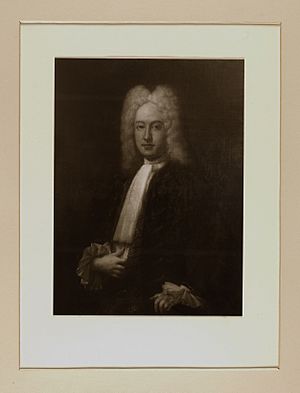 Jacobite broadside - Portrait of John Hay of Cromlix (1691-1740)
