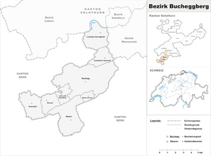 Location of Bucheggberg District