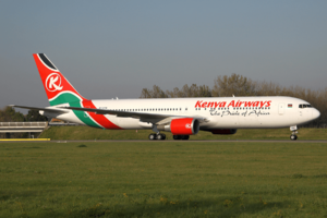 Kenya Airways Boeing 767-300ER 5Y-KYW AMS 2011-10-16