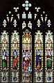 Kingston, All Saints church, south aisle east window in chancel