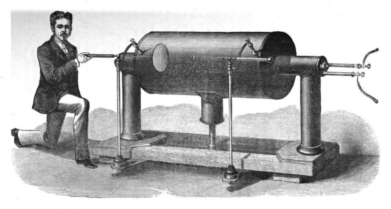 Large Apps-Spottiswoode induction coil