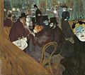 Lautrec at the moulin rouge 1892