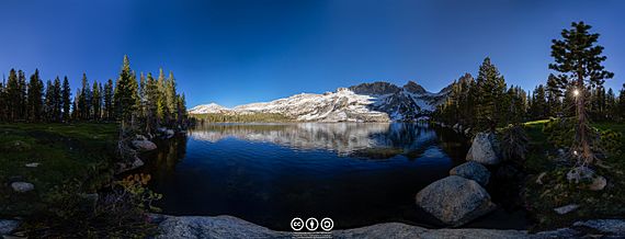 Lower Young Lake Panorama, Yosemite National Park