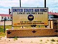 Lowry AFB Sign 1970