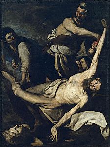 Martyrdom of Saint Bartholomew at MNAC