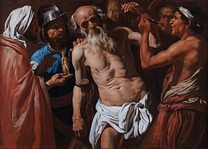 Matthias Stom - The martyrdom of St. Bartholomew