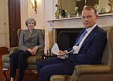 May received her first interview by Andrew Marr