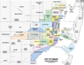 Miami neighborhoodsmap