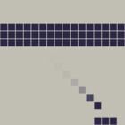 Microvision - Block Buster (1979) - Gameplay screenshot