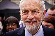 Millicent Fawcett Statue 12 - Jeremy Corbyn (40788553425)