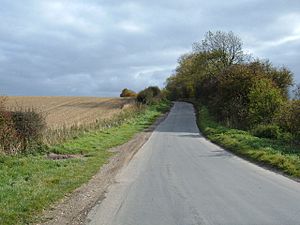 Minor Road Towards Huggate - geograph.org.uk - 1541475