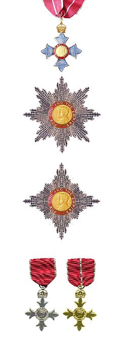 Order of the British Empire Insignia