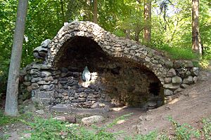 Our Lady of Lourdes Grotto, St. Francis, Wisconsin.
