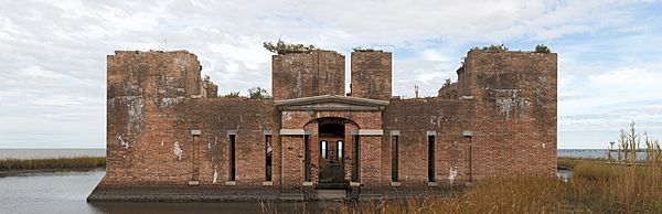 Panorama of Fort Proctor
