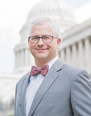 Patrick McHenry, official portrait, 116th Congress (long cropped).jpg