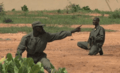 Pro-government militia in Mali training3