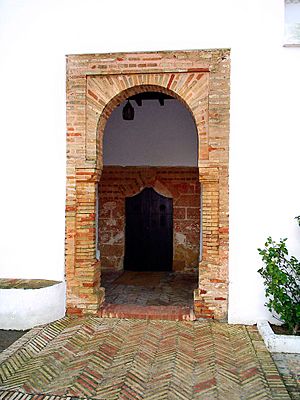Puerta del Monasterio de la Rabida. Palos de la Frontera. Huelva