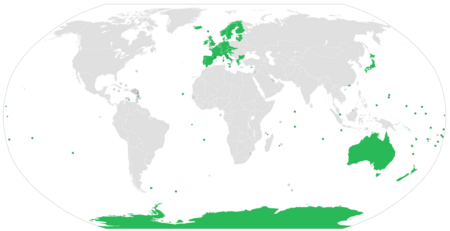 Rabies Free Countries and Territories