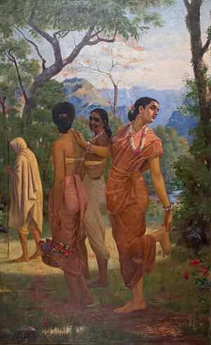 Raja Ravi Varma - Mahabharata - Shakuntala