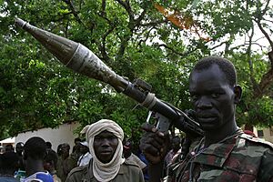 Rebel in northern Central African Republic 04