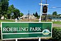 Roebling Park, Hamilton Township, NJ - Watson House sign