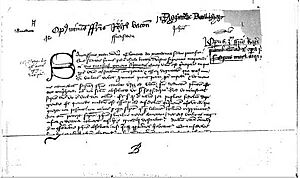 Roger Bacon page from book