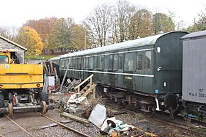 Rolling stock at Midsomer Norton railway station 3.JPG
